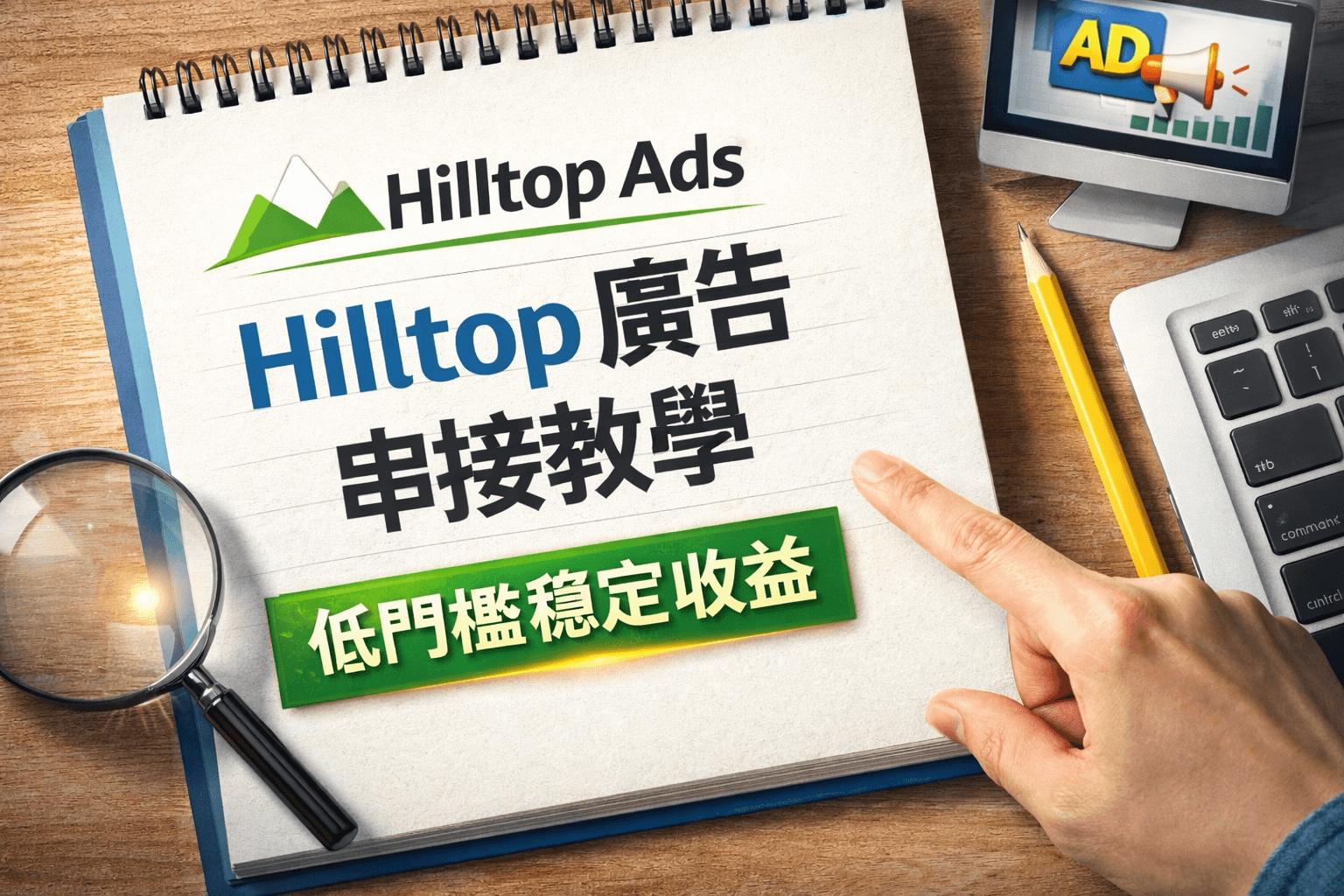 React整合Hilltop廣告教學